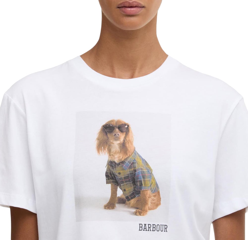 Barbour T-Shirts And Polos White Wit