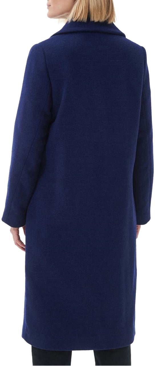 Barbour Angelina Wool Coat Blauw