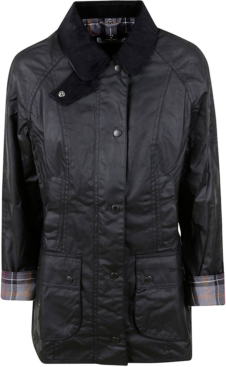 Barbour Coats Black Zwart