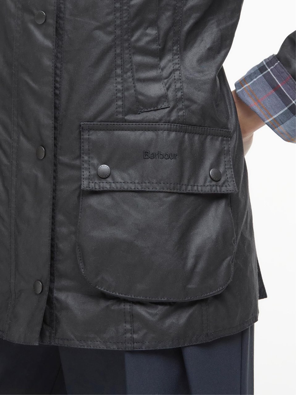 Barbour Coats Black Zwart