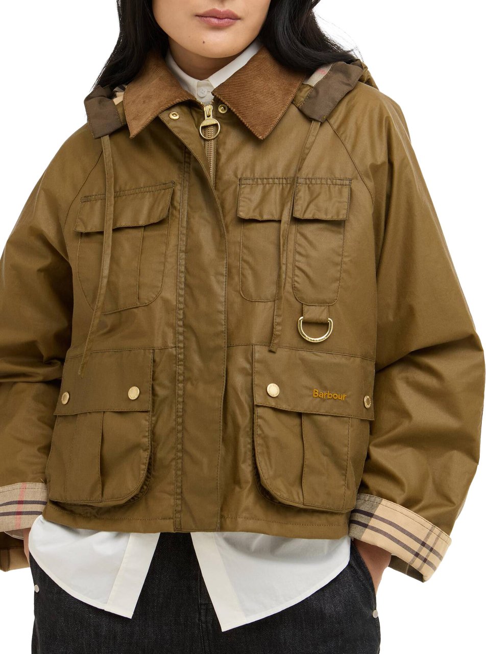 Barbour Barbour - Liza wax jacket - LWX1530 - SN11 Sand dress Beige