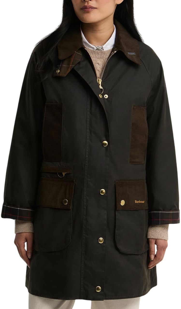 Barbour - Icons modern beaufort wax jacket - LWX1583 - OL71 Olive/classic Groen