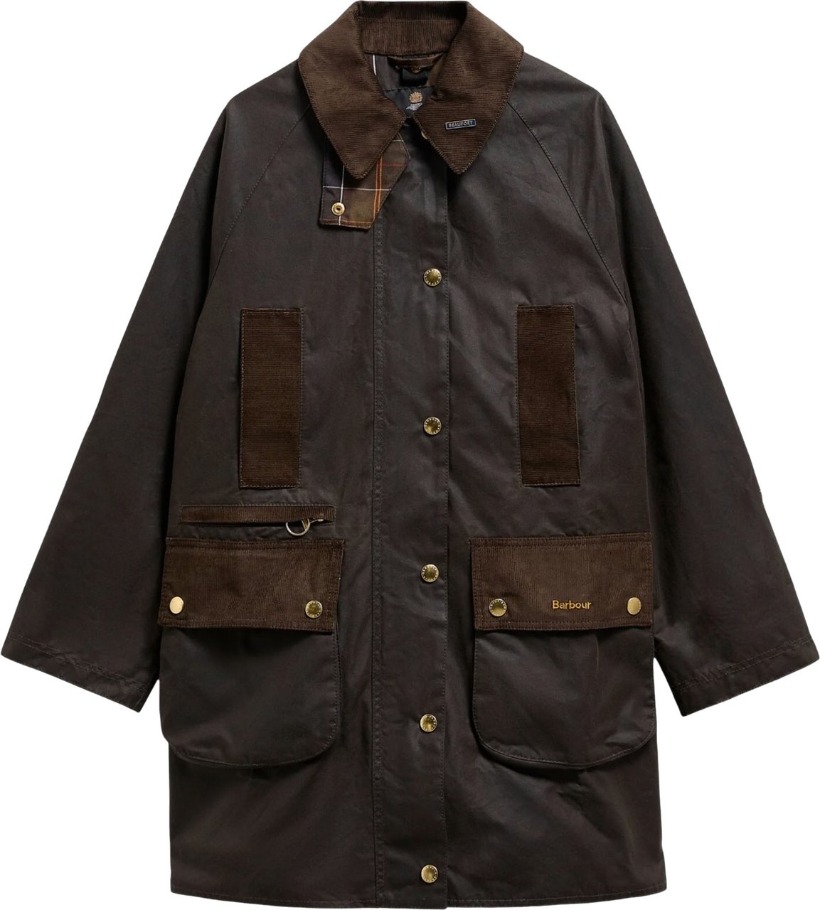 Barbour - Icons modern beaufort wax jacket - LWX1583 - OL71 Olive/classic Groen