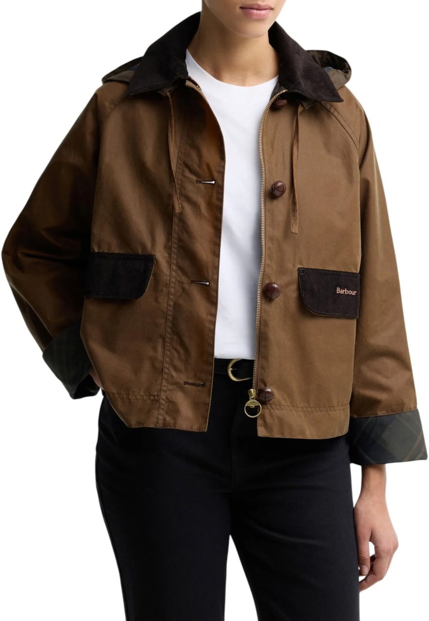 Barbour - Adina wax jacket - LWX1587 - TA51 Tan/shadow classic Bruin