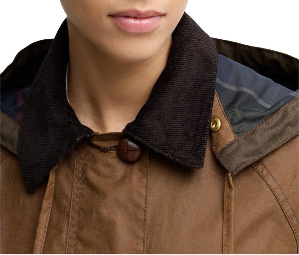 Barbour - Adina wax jacket - LWX1587 - TA51 Tan/shadow classic Bruin