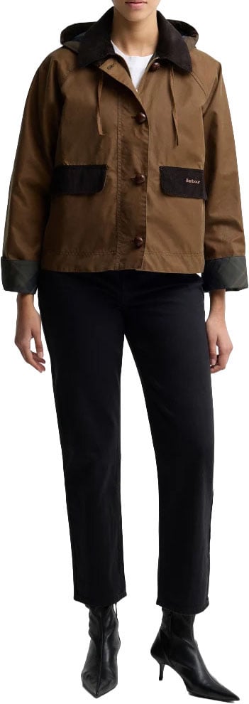 Barbour - Adina wax jacket - LWX1587 - TA51 Tan/shadow classic Bruin