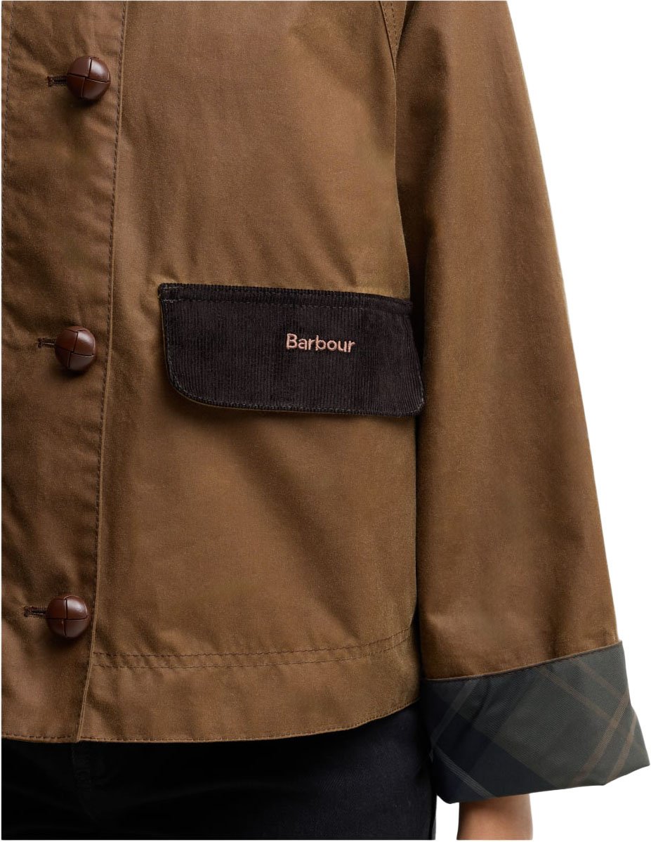Barbour - Adina wax jacket - LWX1587 - TA51 Tan/shadow classic Bruin