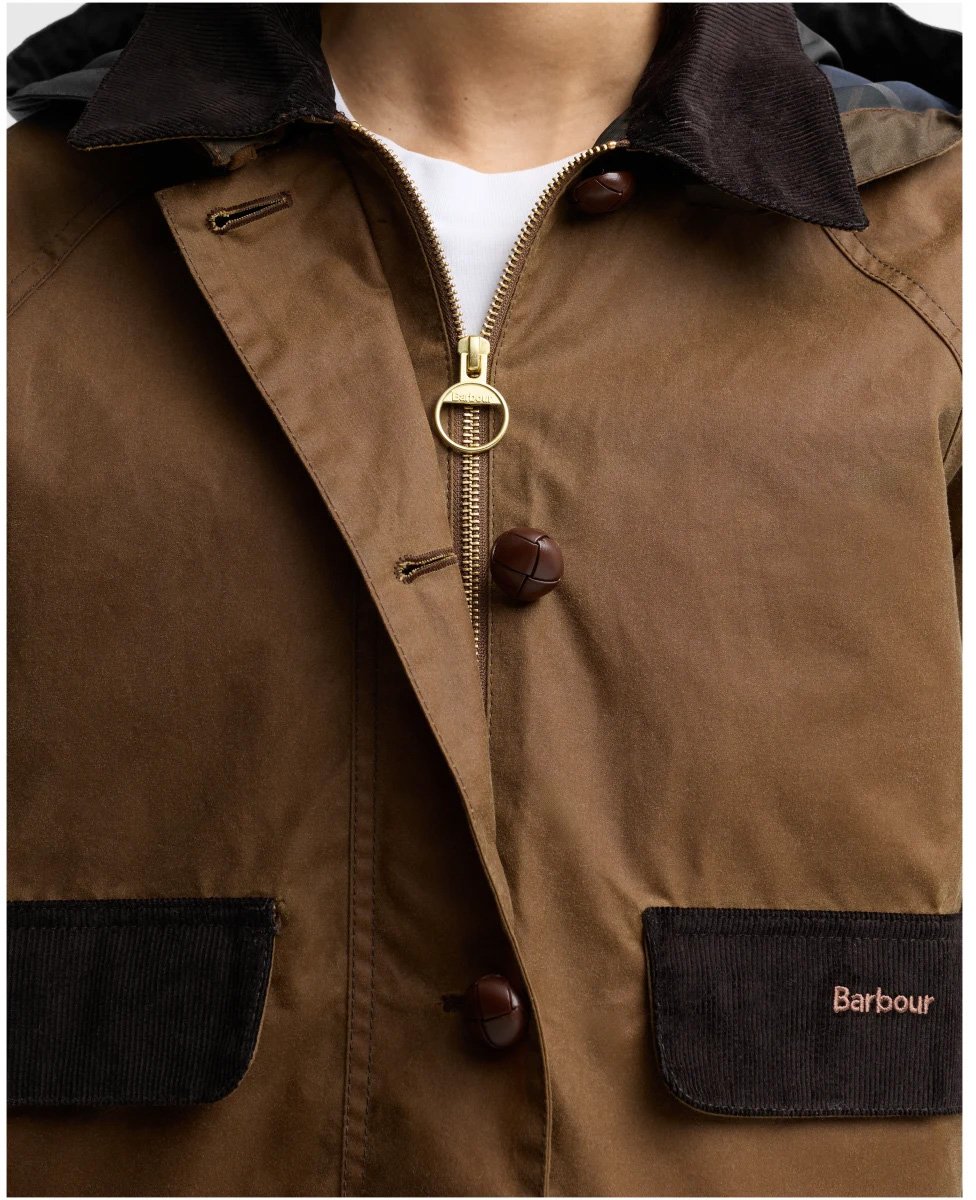 Barbour - Adina wax jacket - LWX1587 - TA51 Tan/shadow classic Bruin