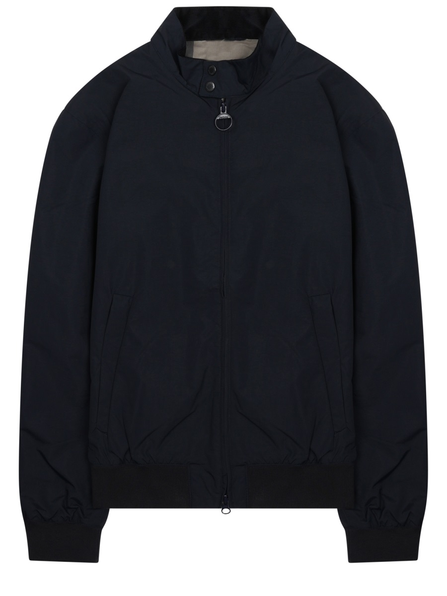 Barbour Royston Stand Collar Polyamide Jacket Zwart