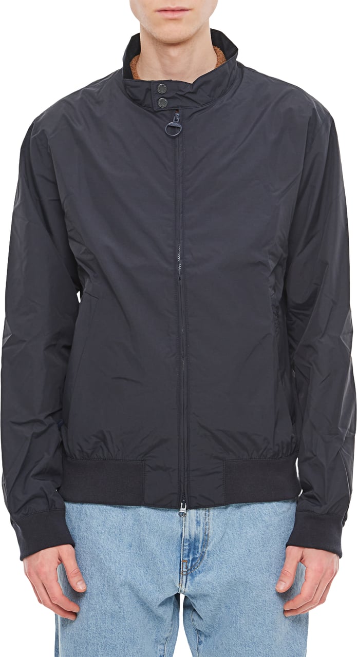 Barbour Lightweight Casual Jacket with Stand Collar Blauw