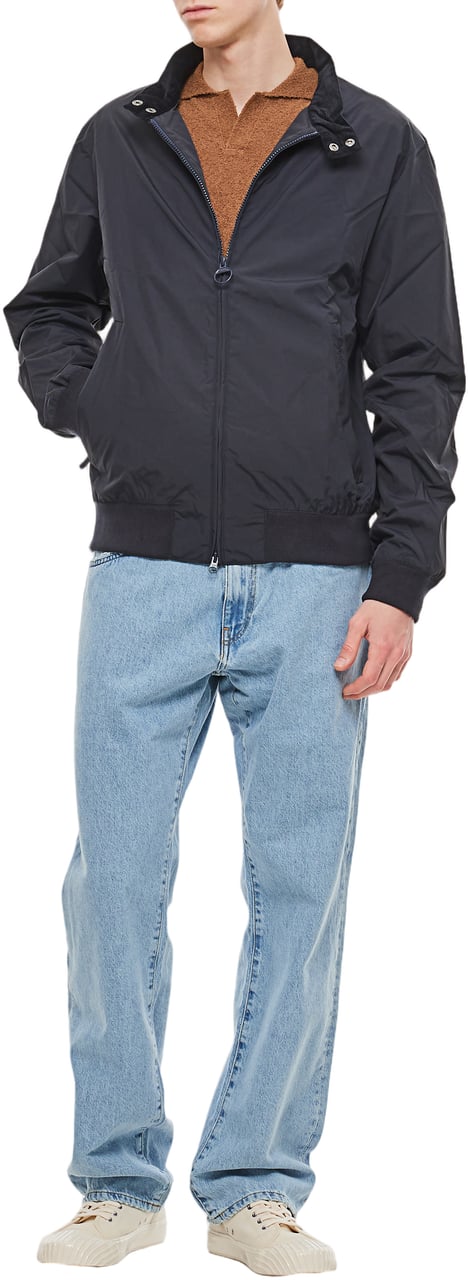 Barbour Lightweight Casual Jacket with Stand Collar Blauw