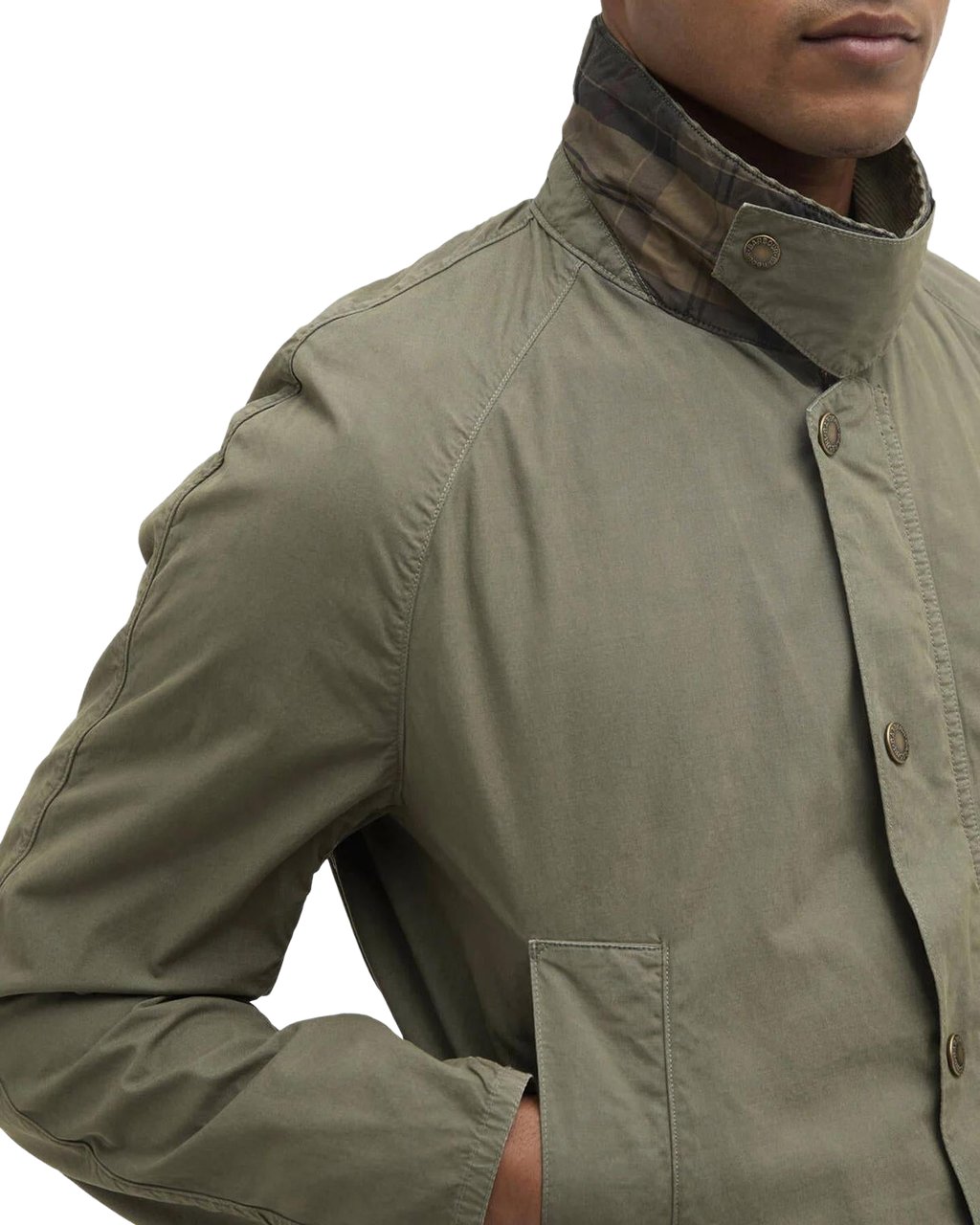 Barbour Heren Ashby Casual Jacket Groen Groen