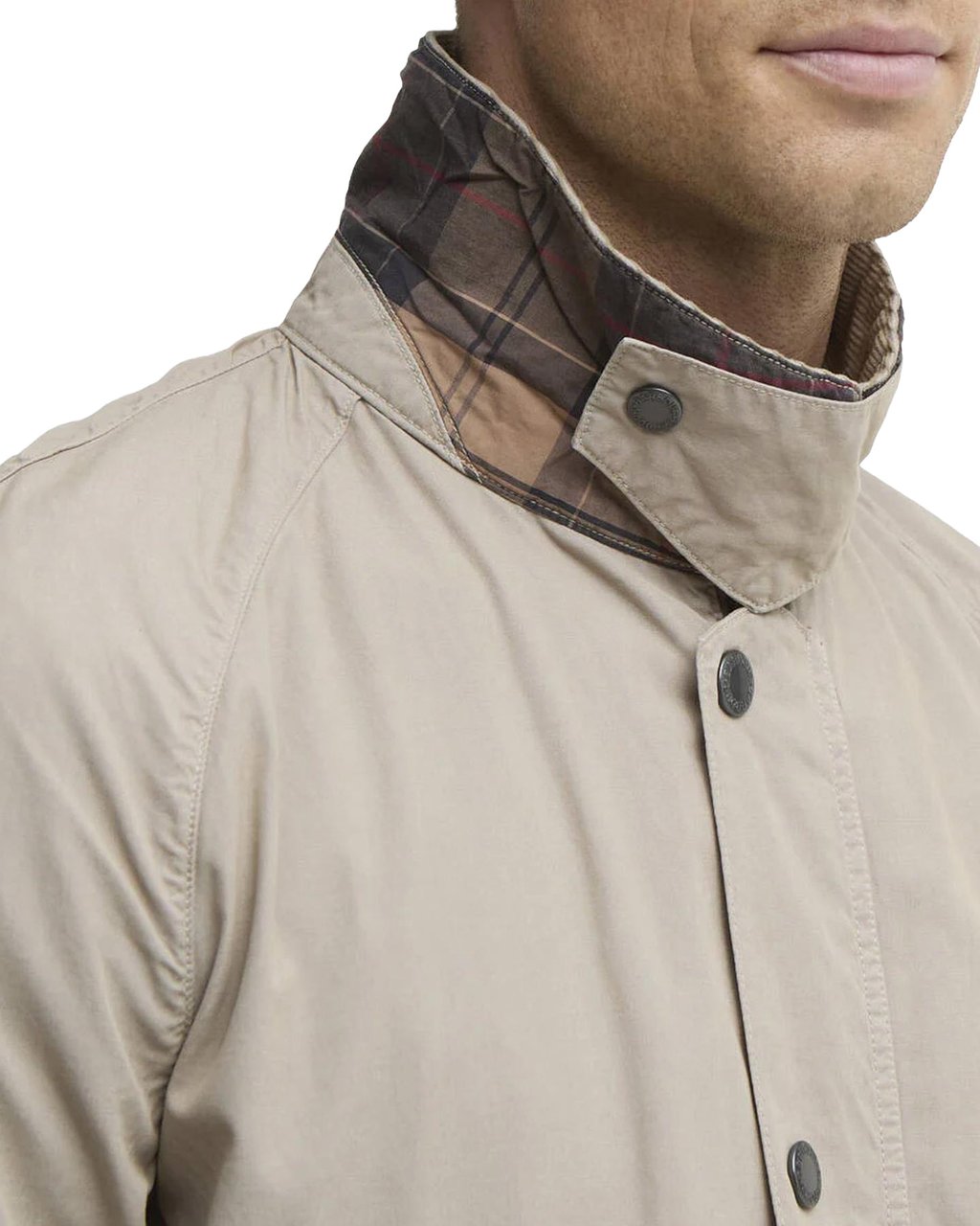 Barbour Heren Ashby Casual Jacket Grijs Grijs