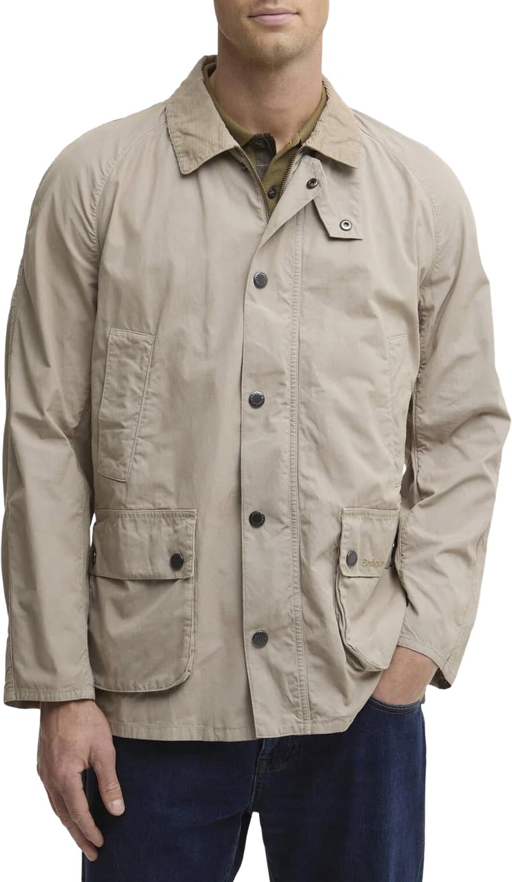 Barbour Heren Ashby Casual Jacket Grijs Grijs
