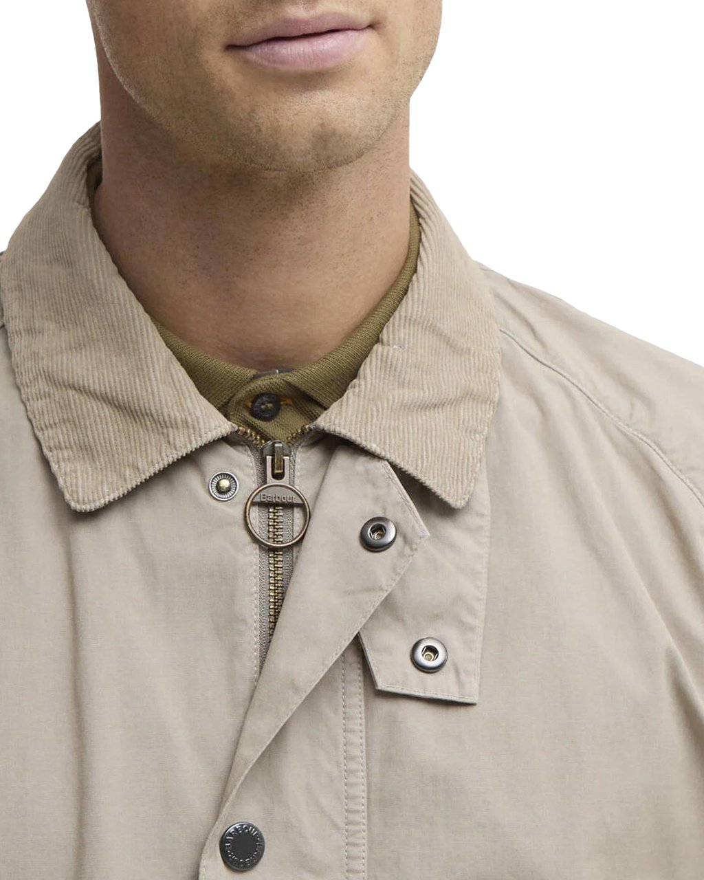 Barbour Heren Ashby Casual Jacket Grijs Grijs