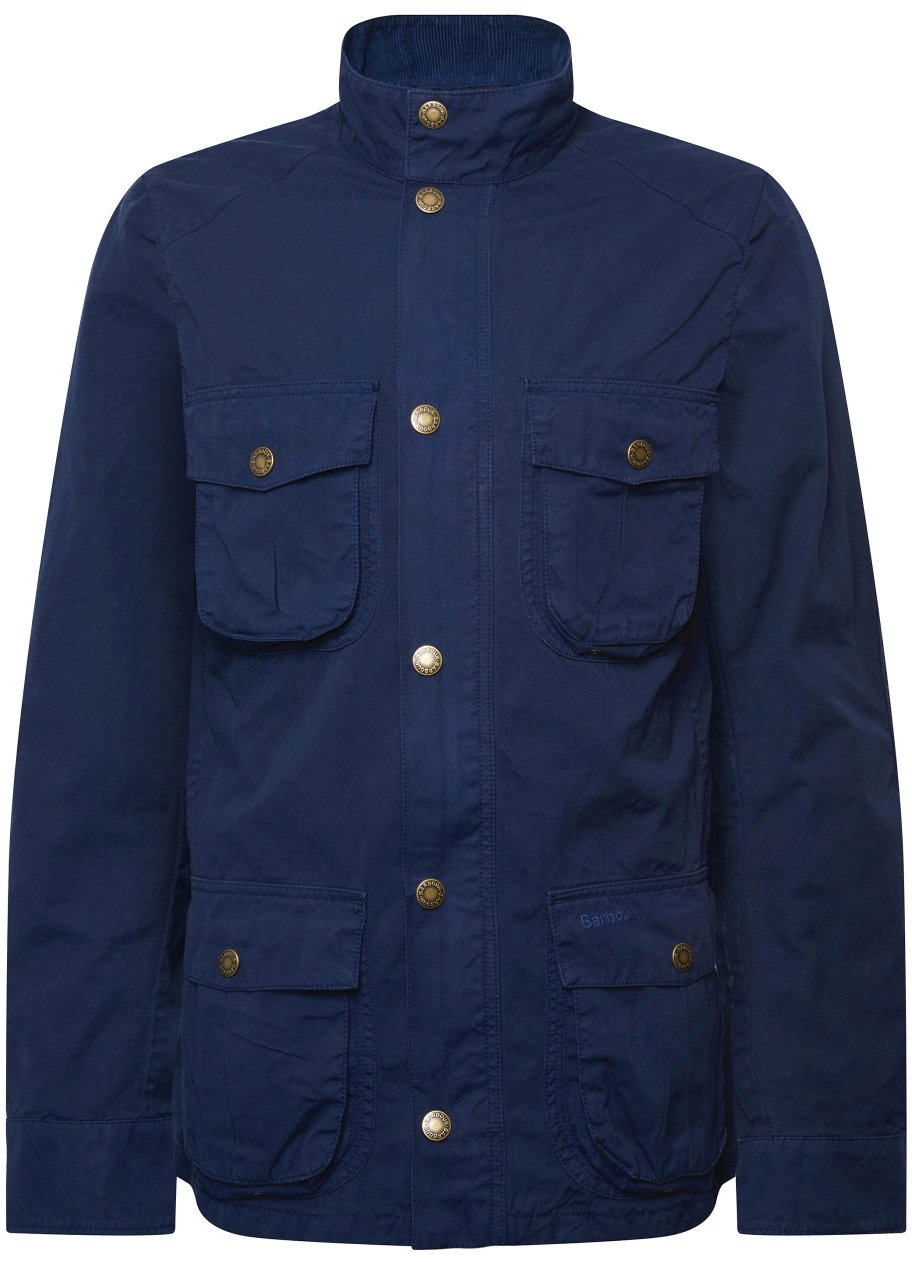 Barbour Coats Blue Blauw