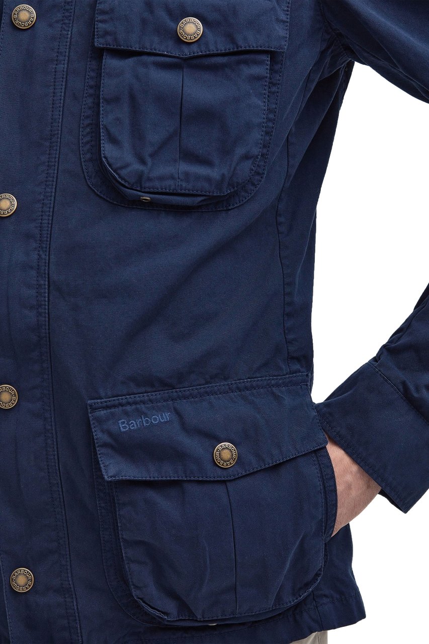 Barbour Coats Blue Blauw