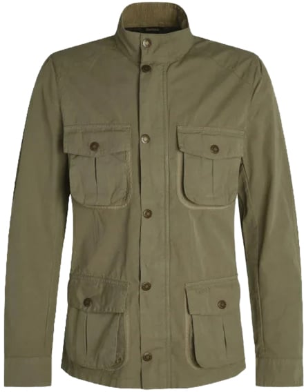 Barbour Coats Dusty Olive Groen