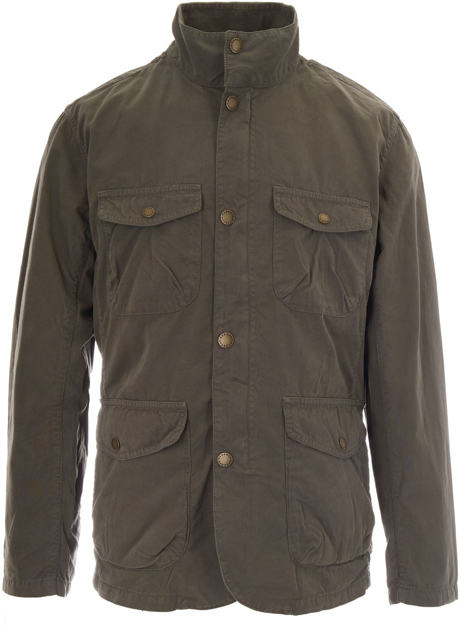 Barbour Coats Dusty Olive Donkergroen