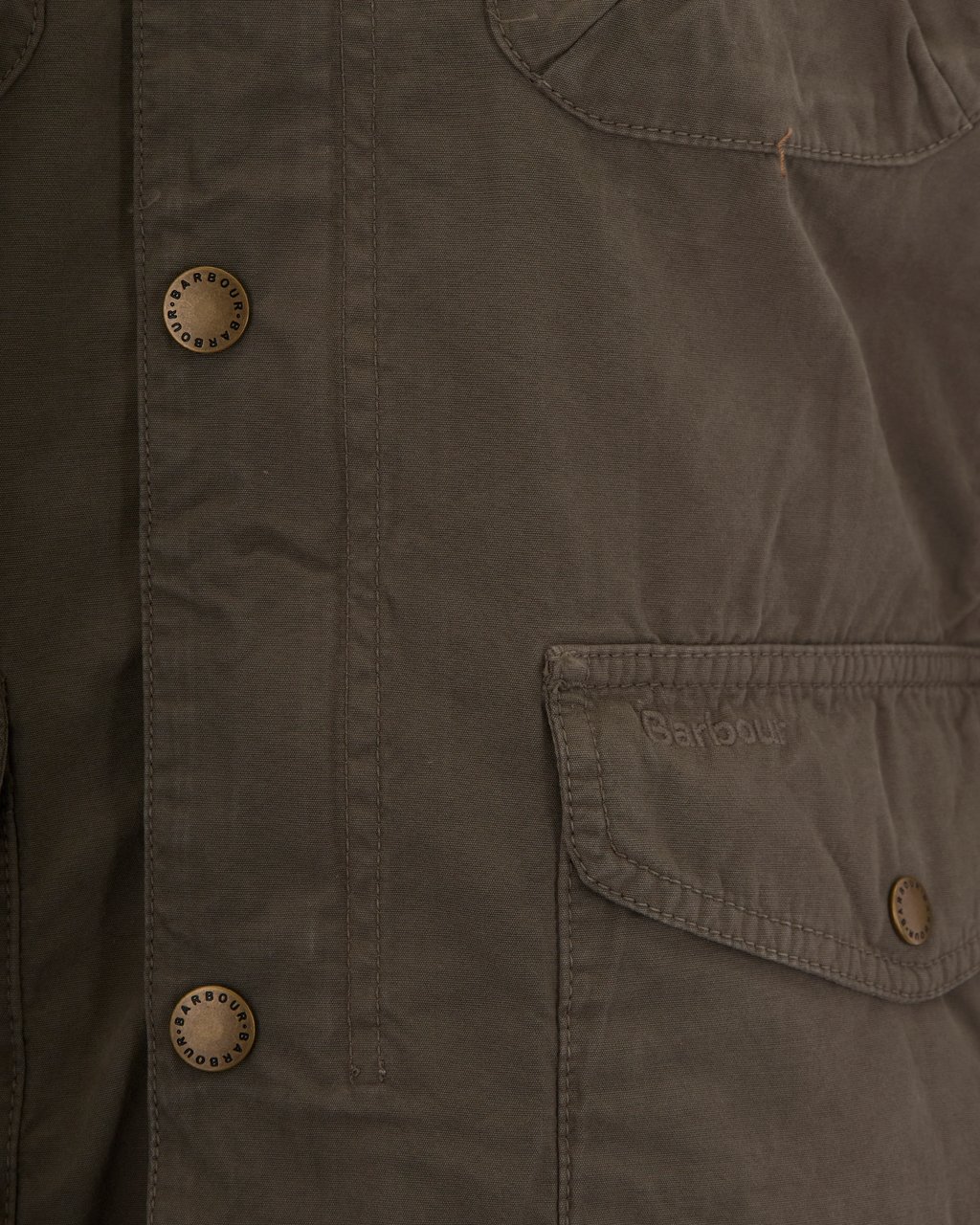 Barbour Coats Dusty Olive Donkergroen