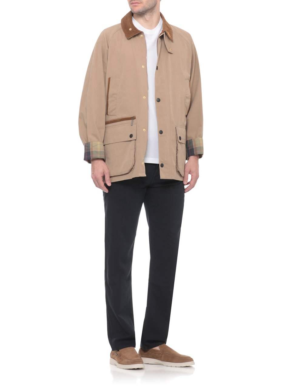 Barbour Brown Bedale Cotton-Blend Jacket Roze