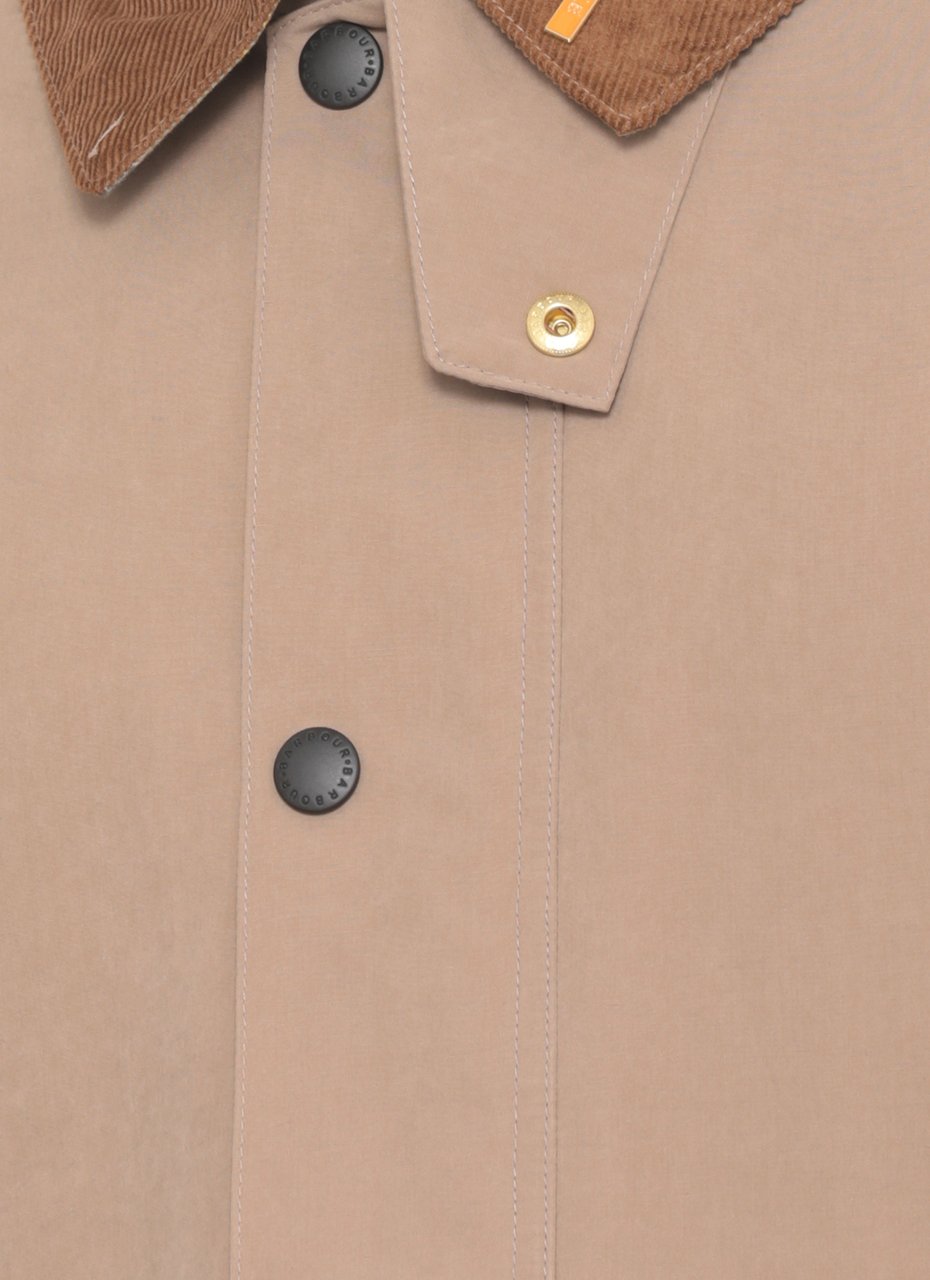 Barbour Brown Bedale Cotton-Blend Jacket Roze
