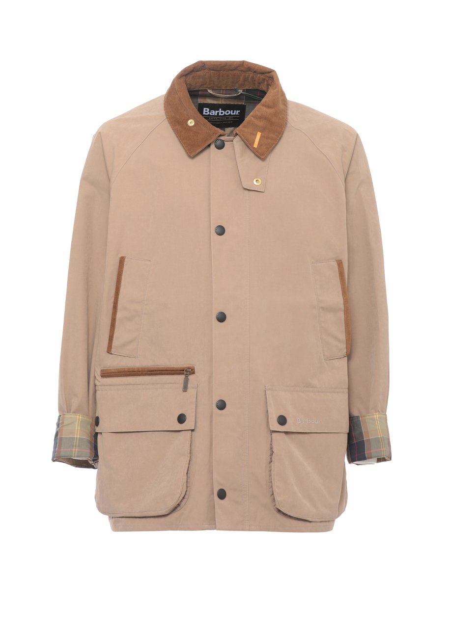Barbour Brown Bedale Cotton-Blend Jacket Roze