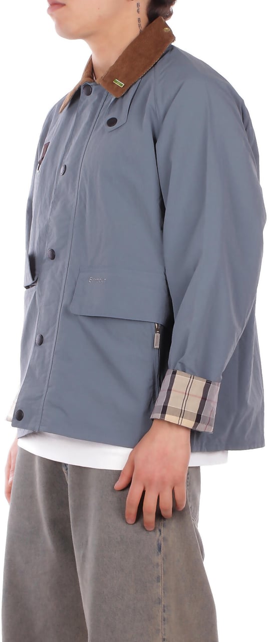 Barbour Coats Blue Stone Blauw