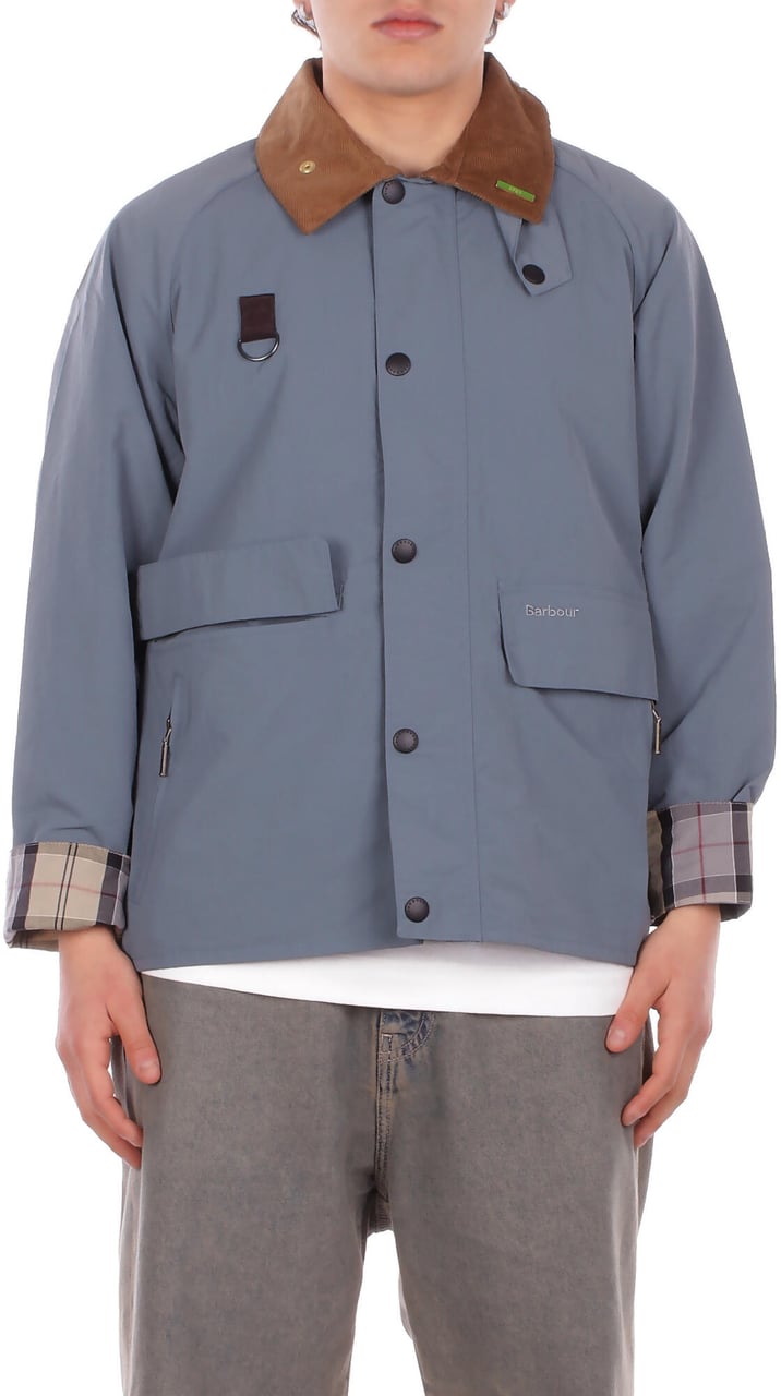 Barbour Coats Blue Stone Blauw