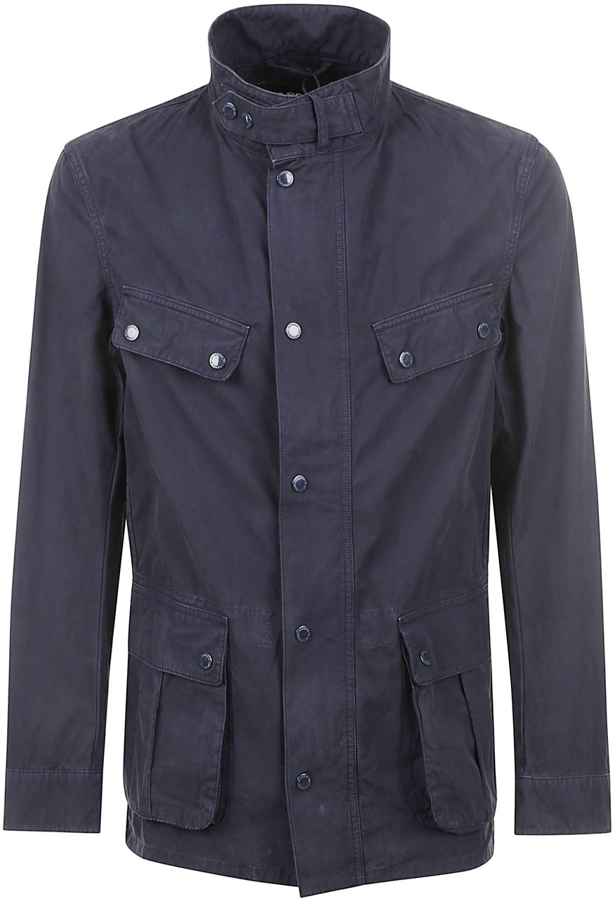 Barbour Coats Blue Blauw