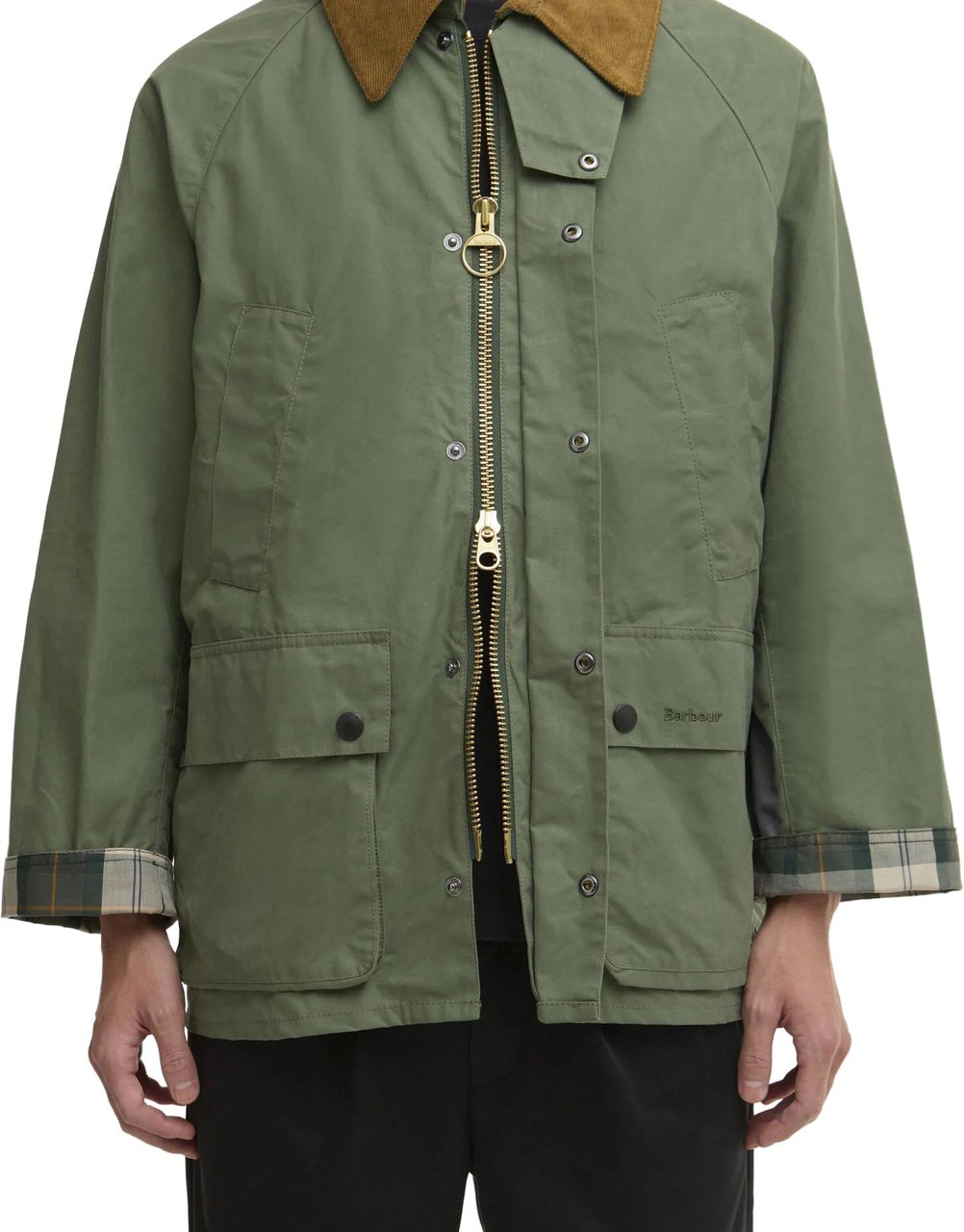 Barbour Barbour - OS bedale cotton jacket - MCA1102 - GN72 Winter moss Groen