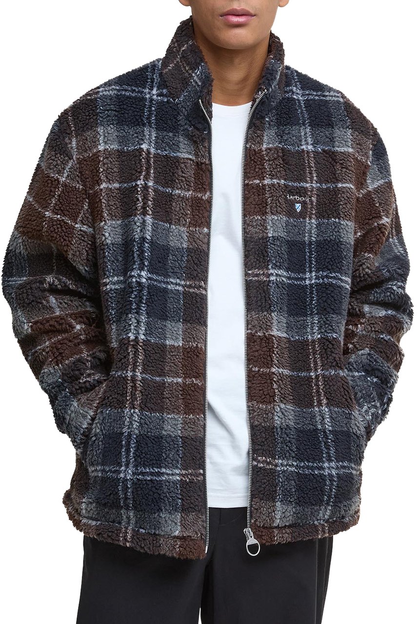 Barbour Jackets Midnight Oak Tartan Navy