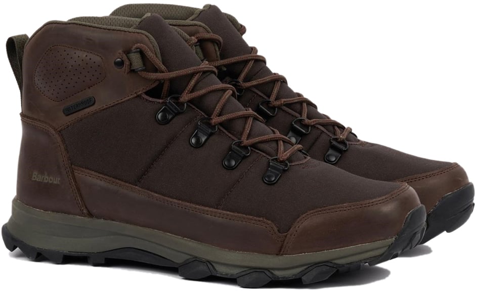Barbour Malvern Hiker Boots Bruin