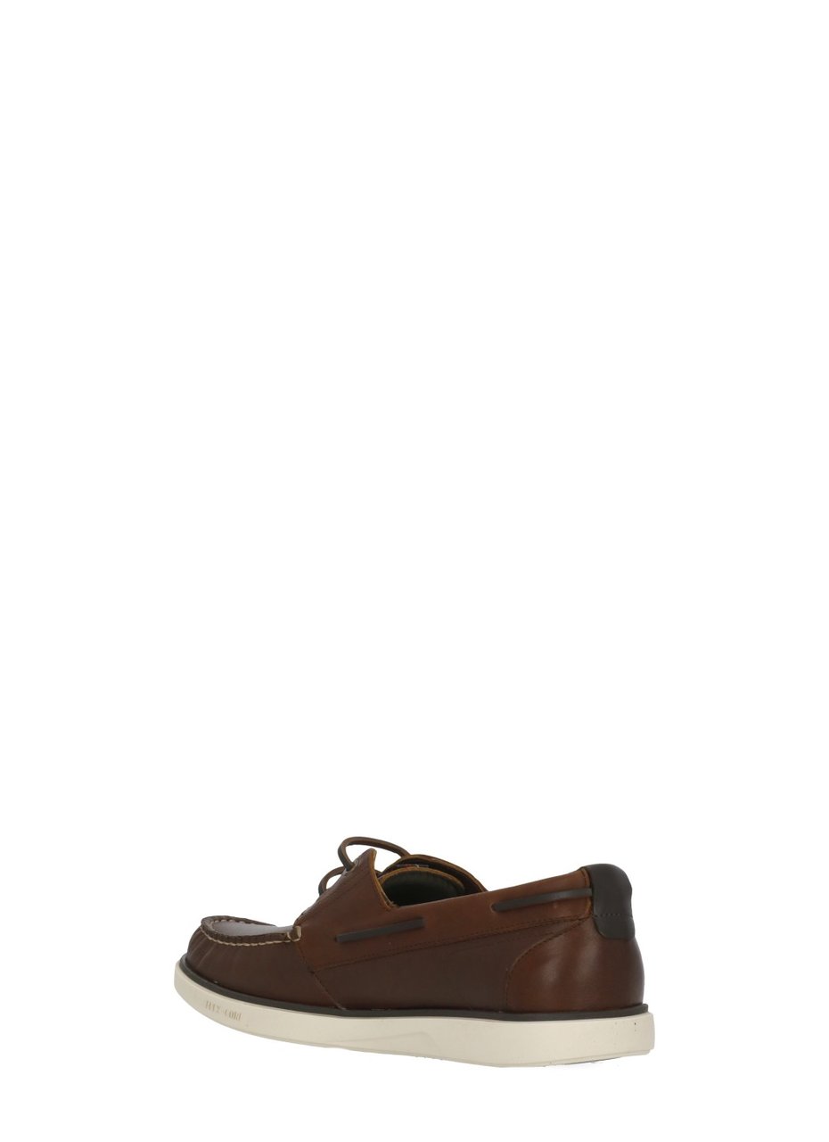 Barbour Brown Rothley Boat Shoes Zwart