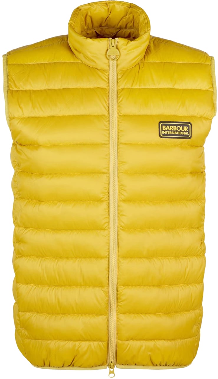 Barbour Racer Reed Gilet Vest Geel
