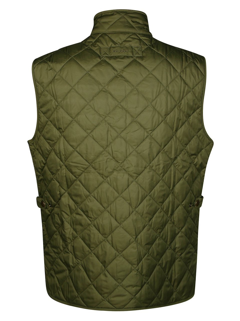 Barbour Diamond Quilted Stand Collar Gilet Zwart