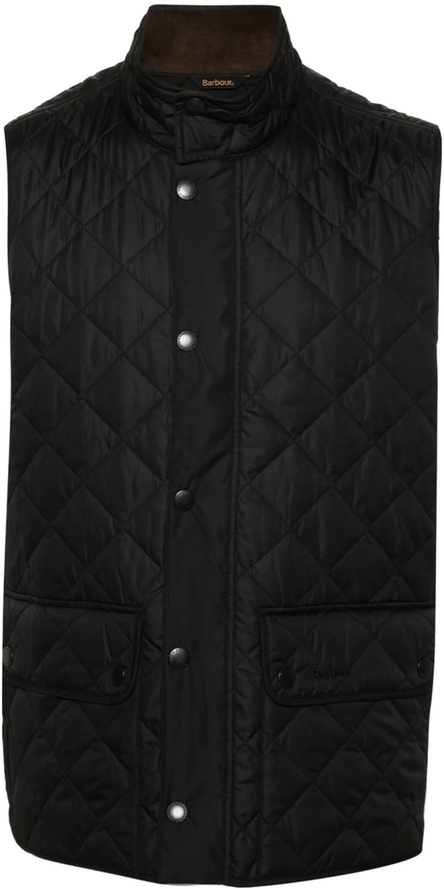 Barbour new lowerdale gilet black Zwart