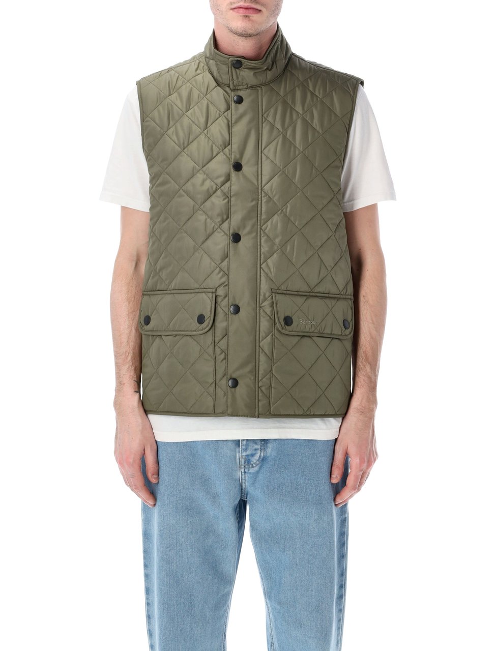 Barbour New Lowerdale Vest Verde Groen