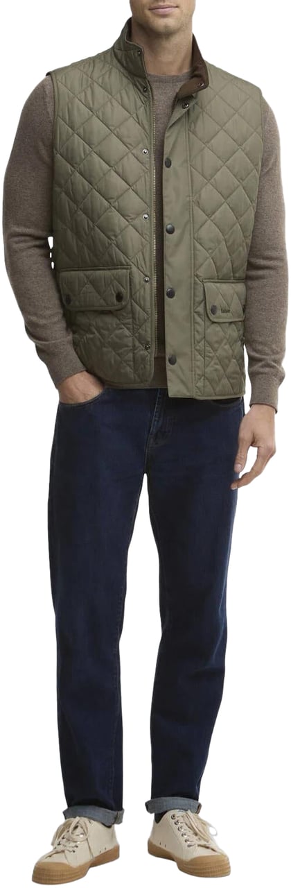 Barbour Heren New Lowerdale Gilet Groen Groen
