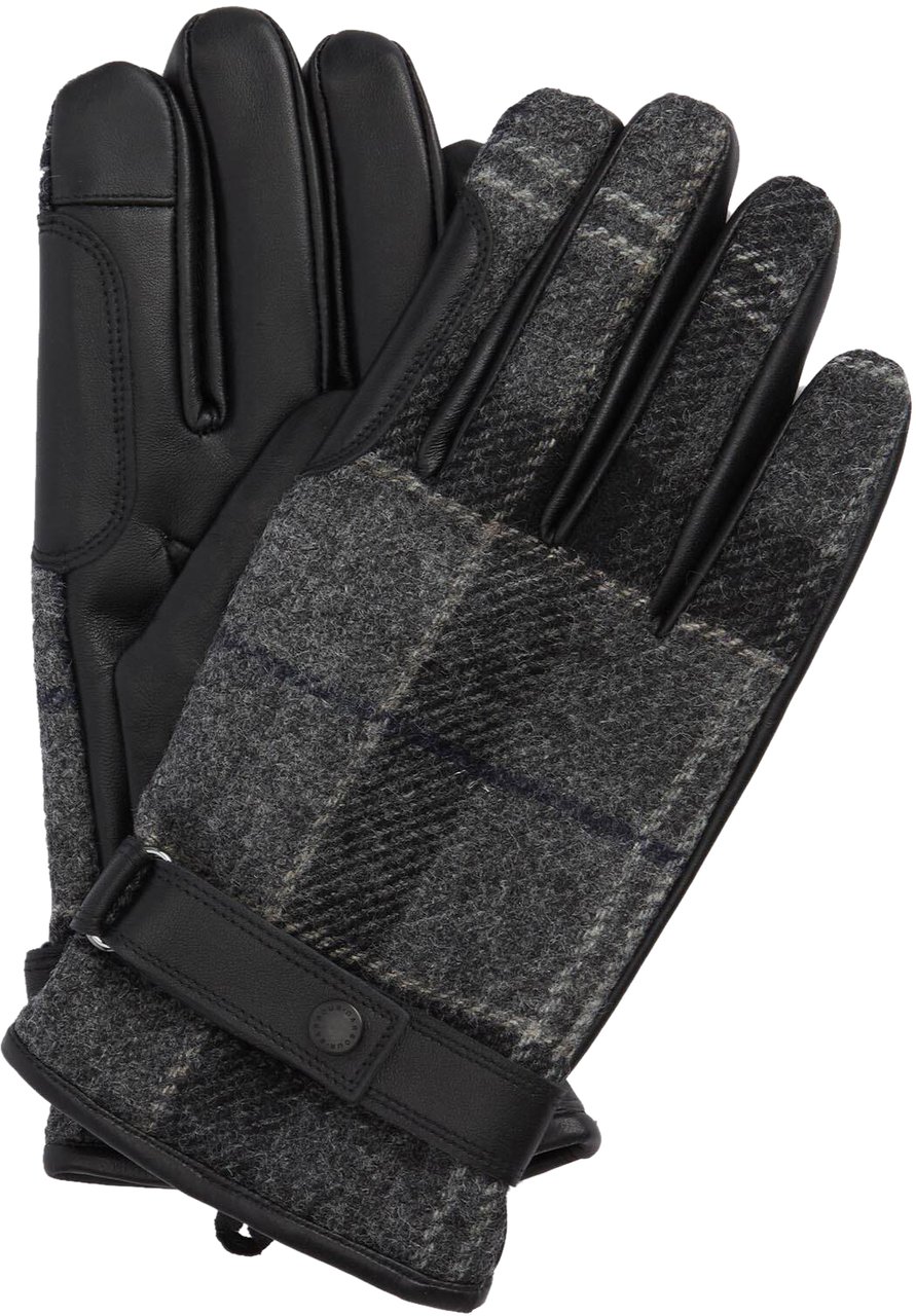 Barbour Gloves Blackgrey Divers