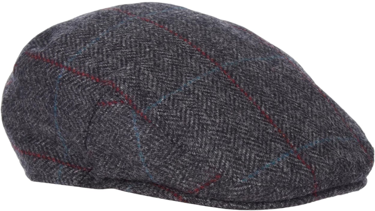 Barbour Hats Charcoalredblue Divers
