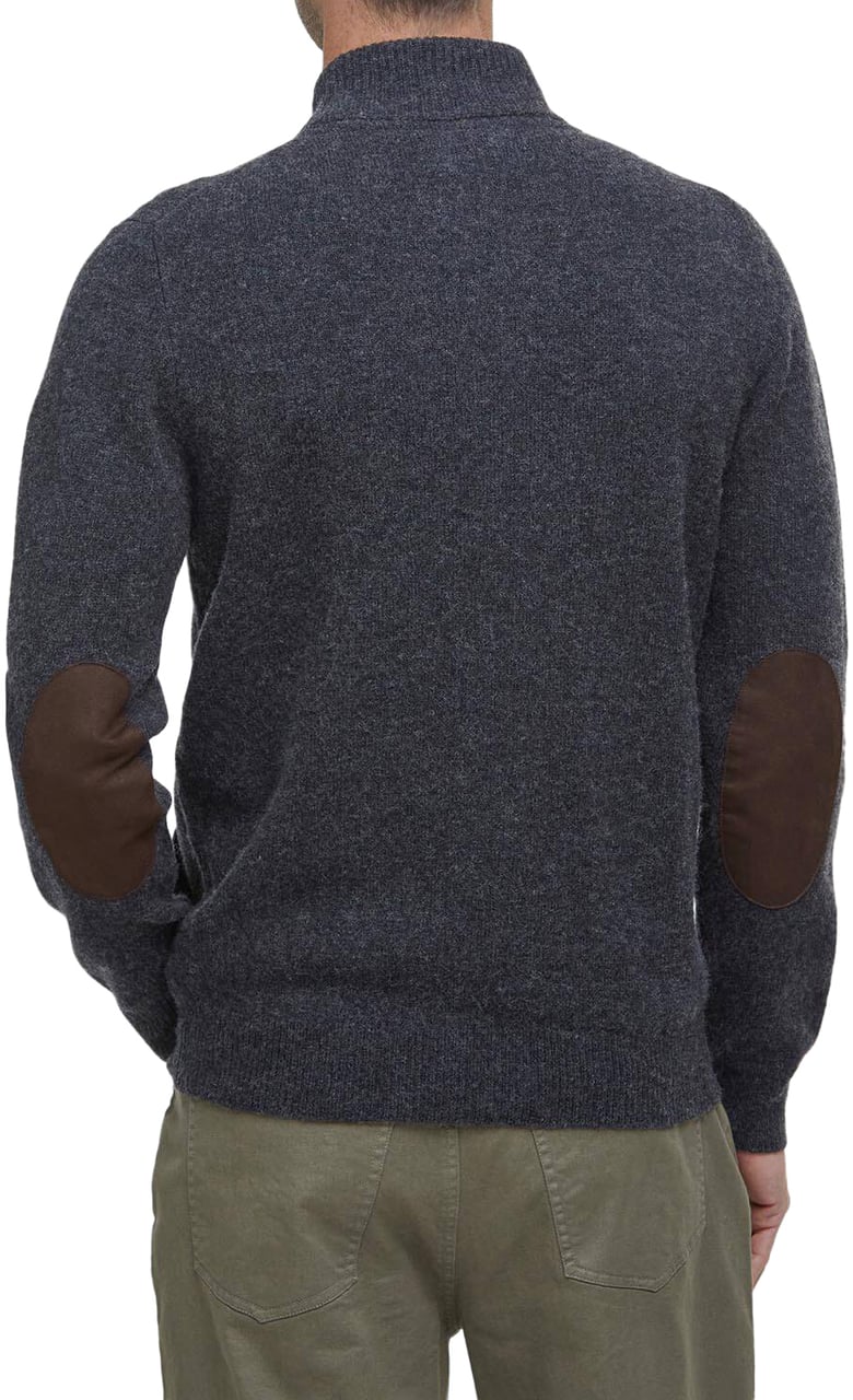 Barbour Sweaters Charcoal Marl Grijs
