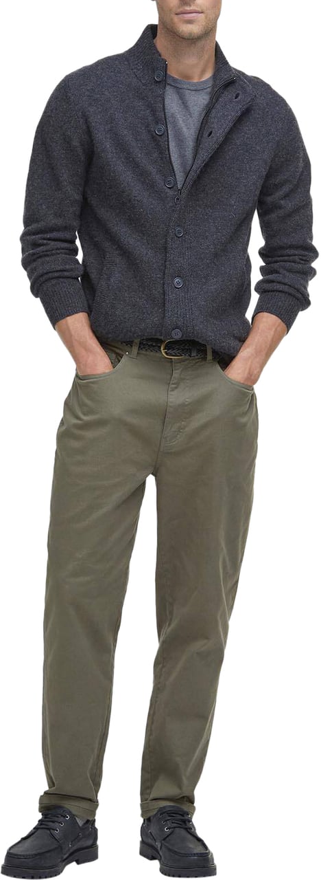 Barbour Sweaters Charcoal Marl Grijs