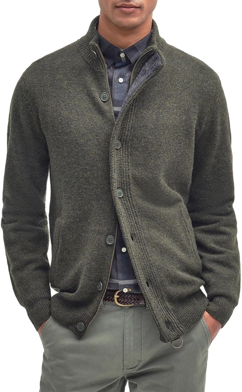 Barbour Sweaters Seaweed Groen