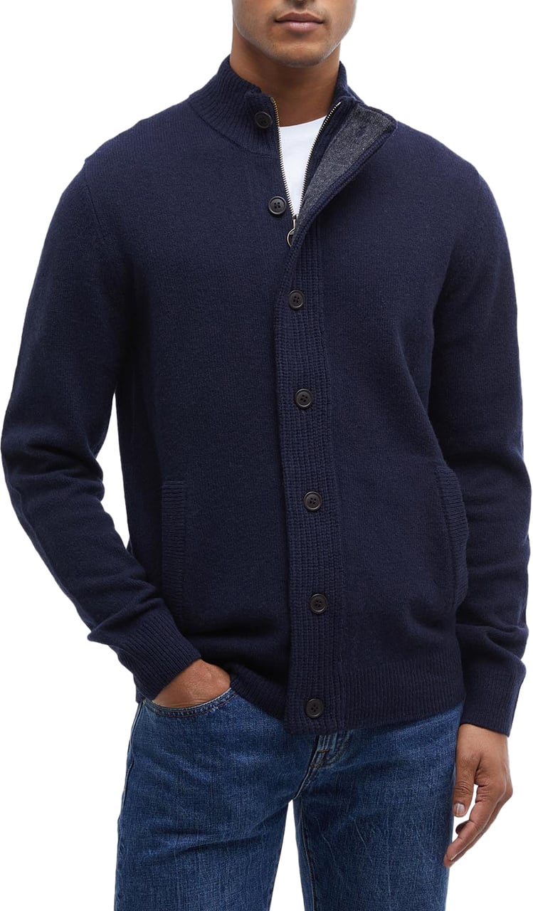 Barbour Sweaters Blue Blauw