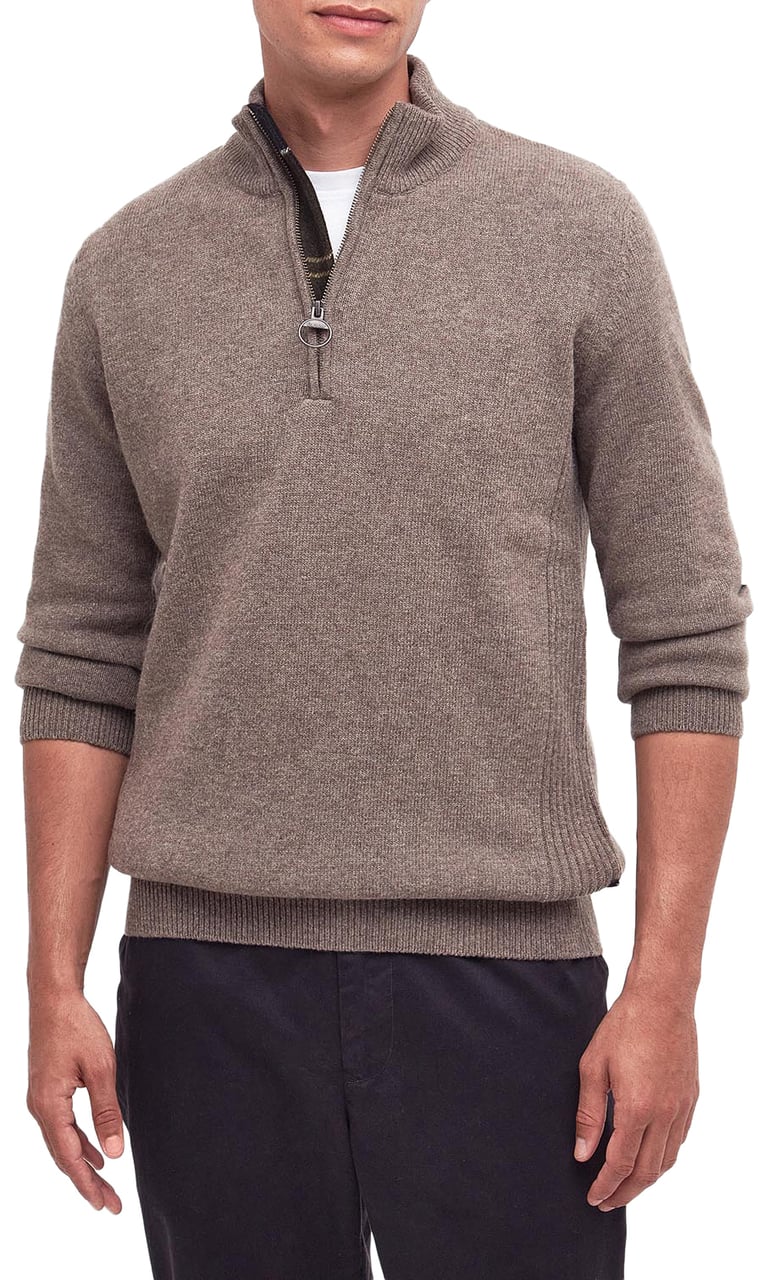 Barbour Sweaters Military Marl Bruin