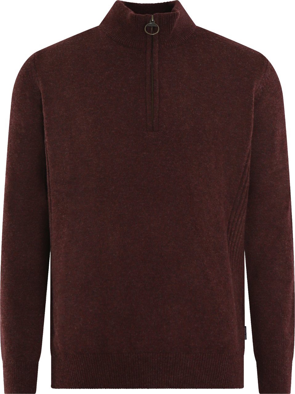 Barbour Heren Holden Half ZIp Rood