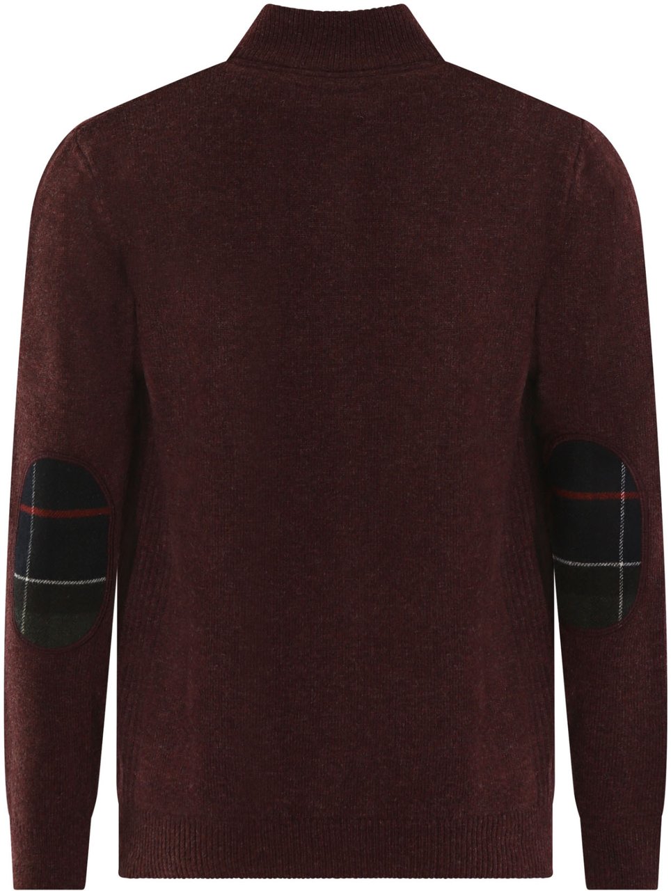 Barbour Heren Holden Half ZIp Rood