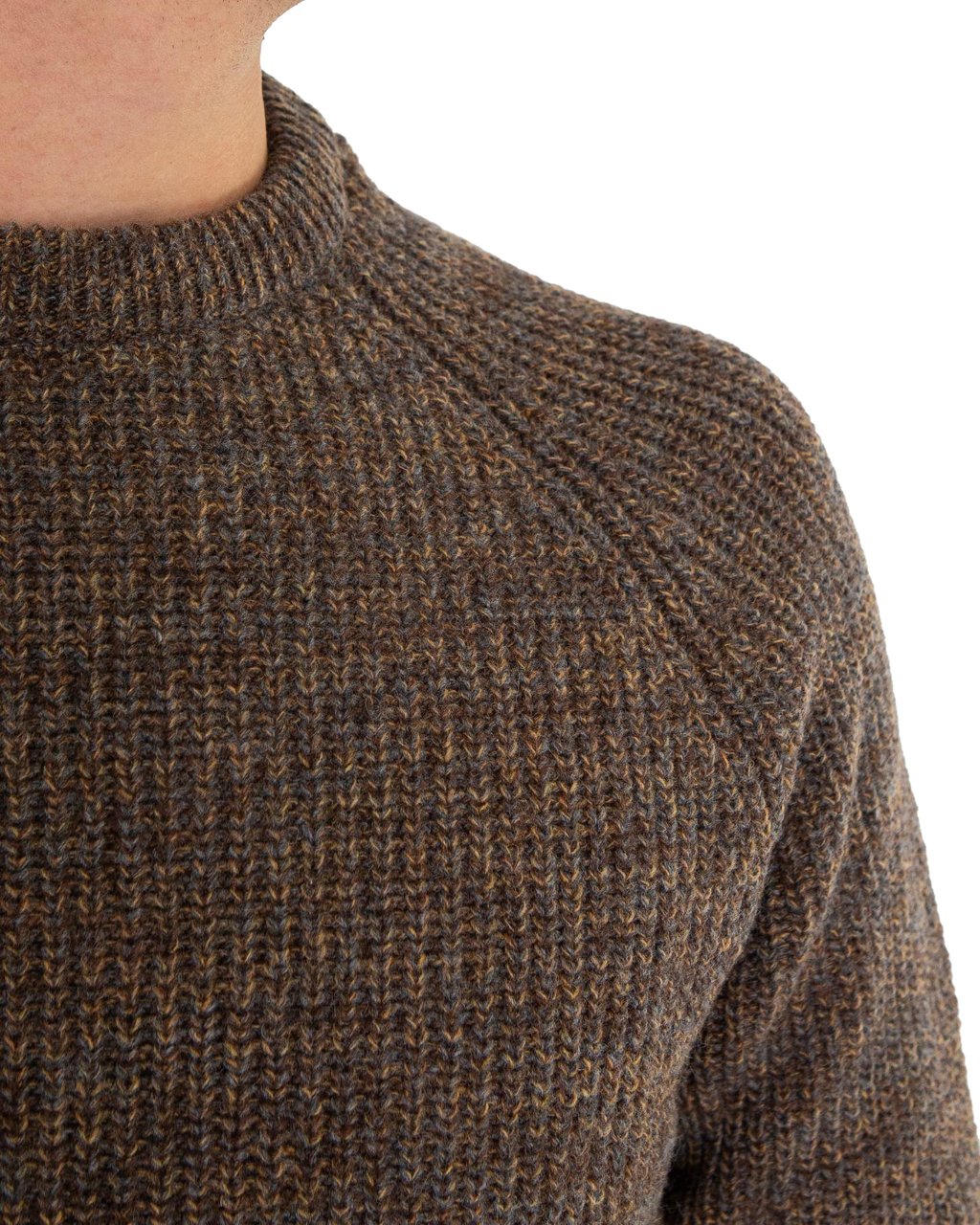 Barbour Heren Horseford Crew Neck Bruin