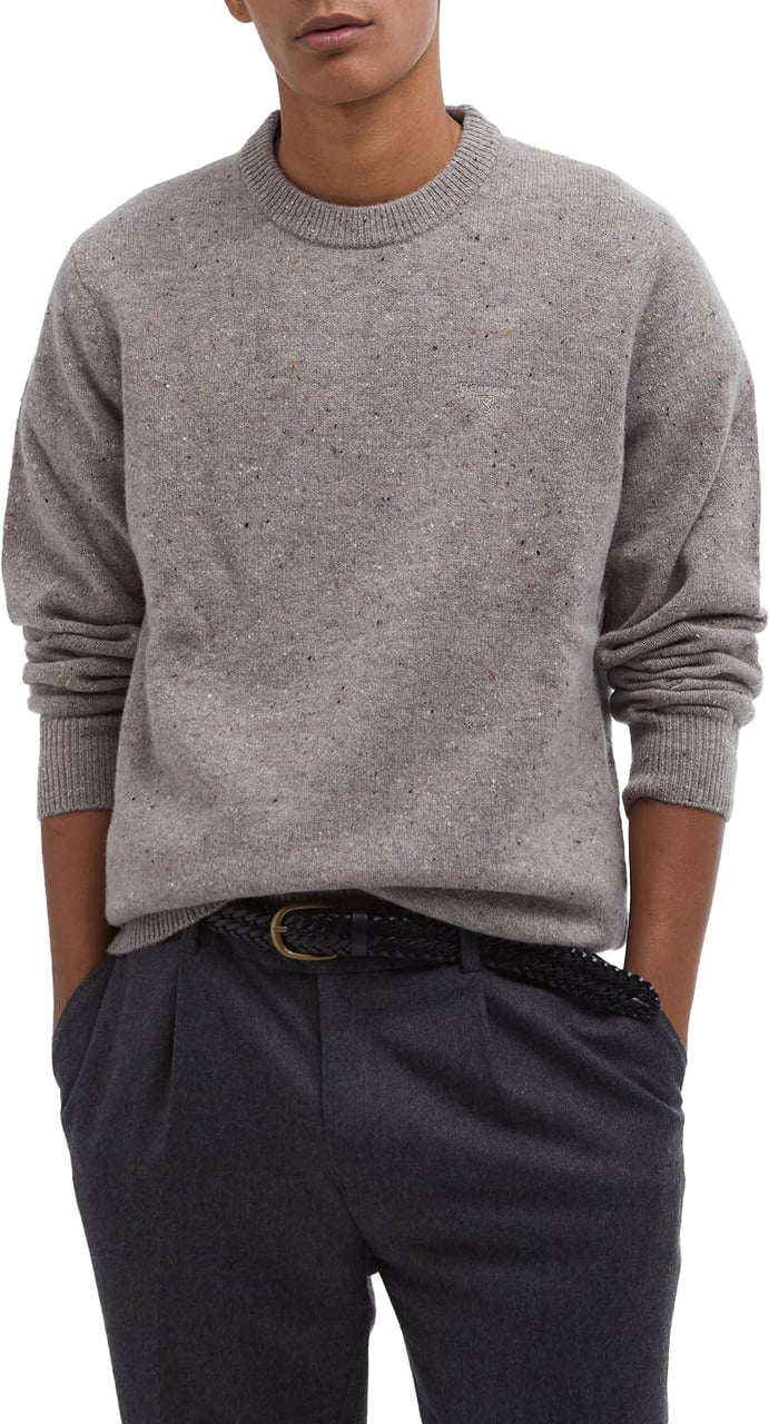 Barbour Sweaters Stone Grijs